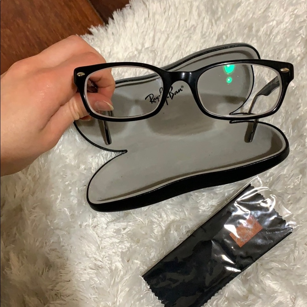 Ray Ban Authentic Frames (With Box And Wipe) - image 6